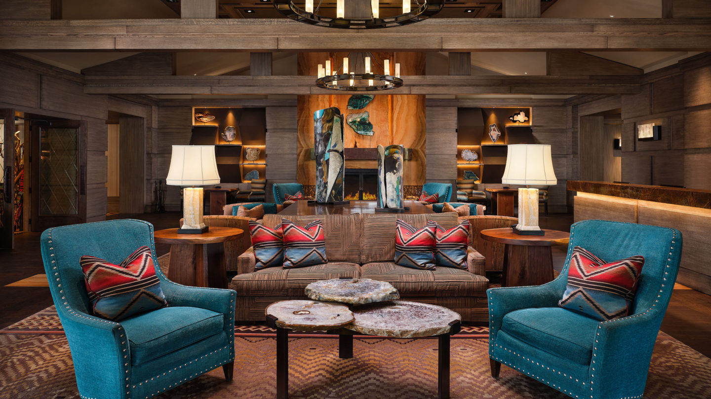 The Little America Hotel's Lobby in Flagstaff, Arizona