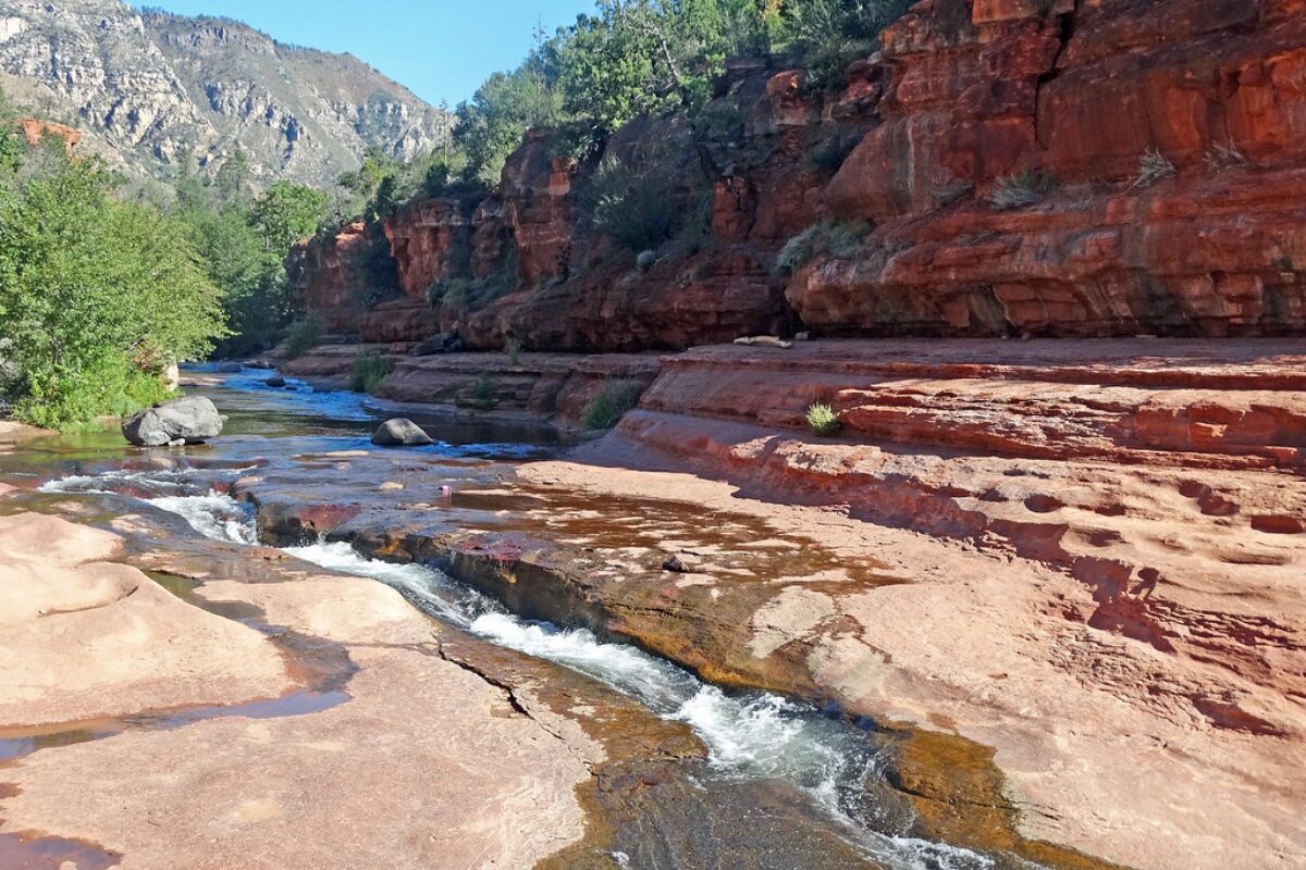Slide Rock Swim Area